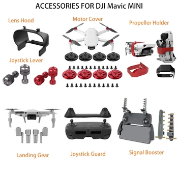 Landing Gear Lens Hood Props Holder Motor Covers Camera Lens Protective Film For DJI Mavic MINI Drone Accessories 
Landing Gear Lens Hood Props Holder Motor Covers Camera Lens Protective Film For DJI Mavic MINI Drone Accessories