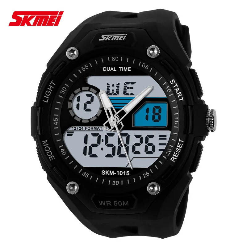 Skmei 1015 Men Outdoor Sports Mountain Climbing Waterproof Electronic Watch Male STUDENT'S Multi-functional Watch
Skmei 1015 Men Outdoor Sports Mountain Climbing Waterproof Electronic Watch Male STUDENT'S Multi-functional Watch