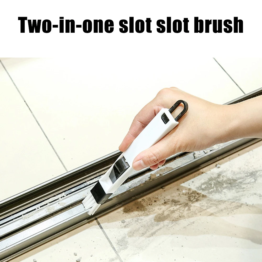 4PCS 2-In-1 Corner Dusting Brush Multi-Purpose Cleaning Window Groove Keyboard Dust Shovel For Kitchen Bathroom | Дом и сад