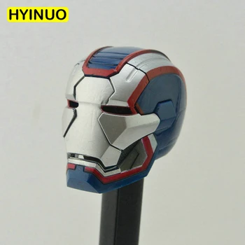 Custom 1/6 Scale Iron Men Helmet Don Cheadle Helmet head carving Don Chandell Head Sculpt Headplay for HT 12" Action Figure Body
Custom 1/6 Scale Iron Men Helmet Don Cheadle Helmet head carving Don Chandell Head Sculpt Headplay for HT 12" Action Figure Body