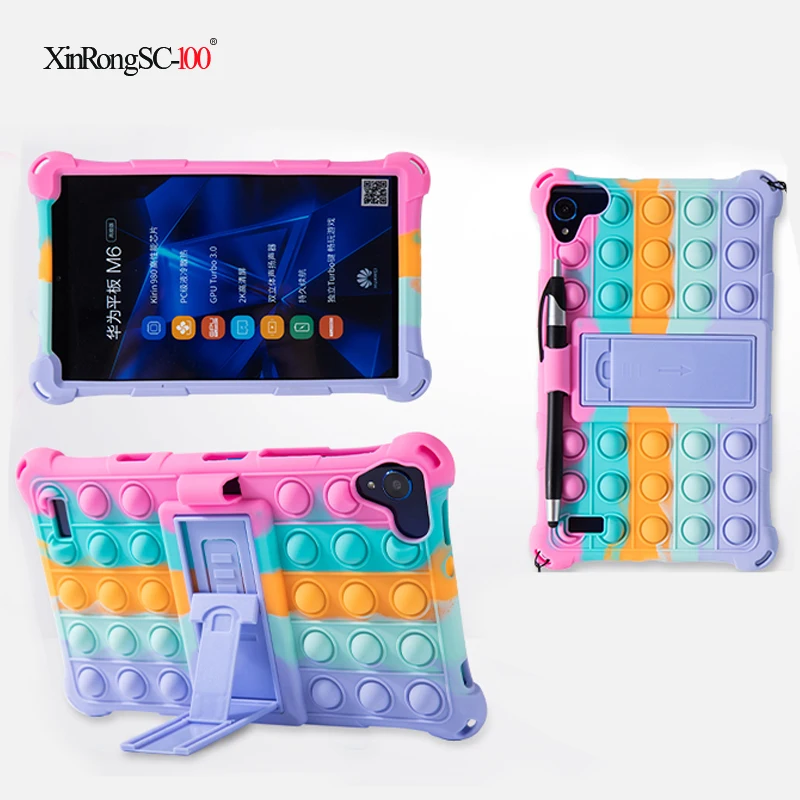 For Blackview Tab 6 Tab6 8inch Phone Call Tablet PC T310 Android 11 New Tablets Silicon Cover Case Protective The Shell |