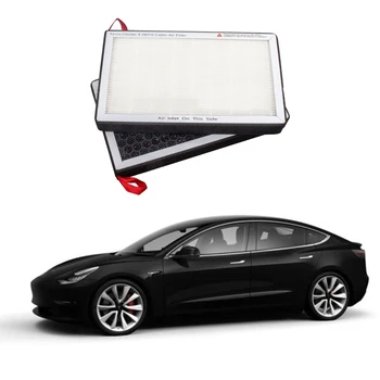 Activated Carbon Filter Screen HEPA Air Filter Air Conditioner Filter Element for Tesla Model 3 2018 Models Car Accessories Part
Activated Carbon Filter Screen HEPA Air Filter Air Conditioner Filter Element for Tesla Model 3 2018 Models Car Accessories Part