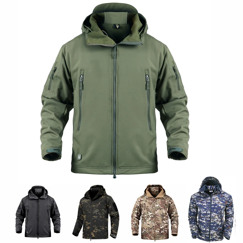 2020 Waterproof Outdoor Men Military Tactical Hunting Jacket Windbreake Fleece Hunting Clothes Fishing Hiking Jacket Winter Coat
2020 Waterproof Outdoor Men Military Tactical Hunting Jacket Windbreake Fleece Hunting Clothes Fishing Hiking Jacket Winter Coat