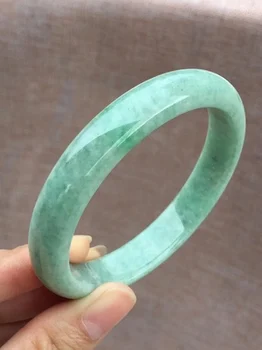 Zheru Jewelry Natural Burmese Jade Light Green 54-64mm Bangle Elegant Princess Jewelry Best Gift
Zheru Jewelry Natural Burmese Jade Light Green 54-64mm Bangle Elegant Princess Jewelry Best Gift