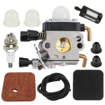 10pcs Replacement Carburetor Kit Primer Bulbs Spark Plug Air Fuel Filters For Stihl FS80R FS85 HS80 FS74 String Trimmer Parts
10pcs Replacement Carburetor Kit Primer Bulbs Spark Plug Air Fuel Filters For Stihl FS80R FS85 HS80 FS74 String Trimmer Parts