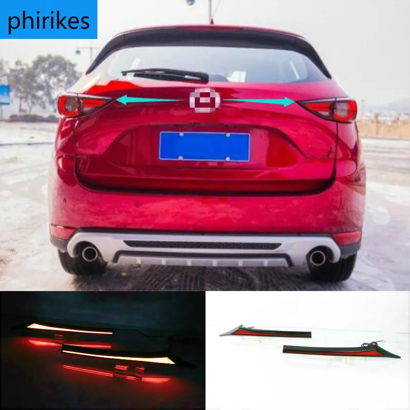 2 шт. Светодиодный отражатель для Mazda CX-5 CX5 2017-2020 для хвостовой части автомобиля светильник заднего бампера светильник задний противотуманный фонарь стоп-сигнал светильник
2 шт. Светодиодный отражатель для Mazda CX-5 CX5 2017-2020 для хвостовой части автомобиля светильник заднего бампера светильник задний противотуманный фонарь стоп-сигнал светильник