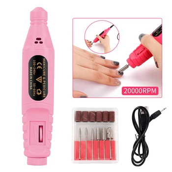 6Pcs/Set USB Charging Professional Nail Polisher Nail Electric Drills File Acrylic Manicure Tool Pedicure Machine Nail Art Tools
6Pcs/Set USB Charging Professional Nail Polisher Nail Electric Drills File Acrylic Manicure Tool Pedicure Machine Nail Art Tools