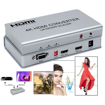4K HDMI Scaler HDMI UP Down converter Scaler 4K 1080P 720P with video wall controller processor functions&RS232 control
4K HDMI Scaler HDMI UP Down converter Scaler 4K 1080P 720P with video wall controller processor functions&RS232 control