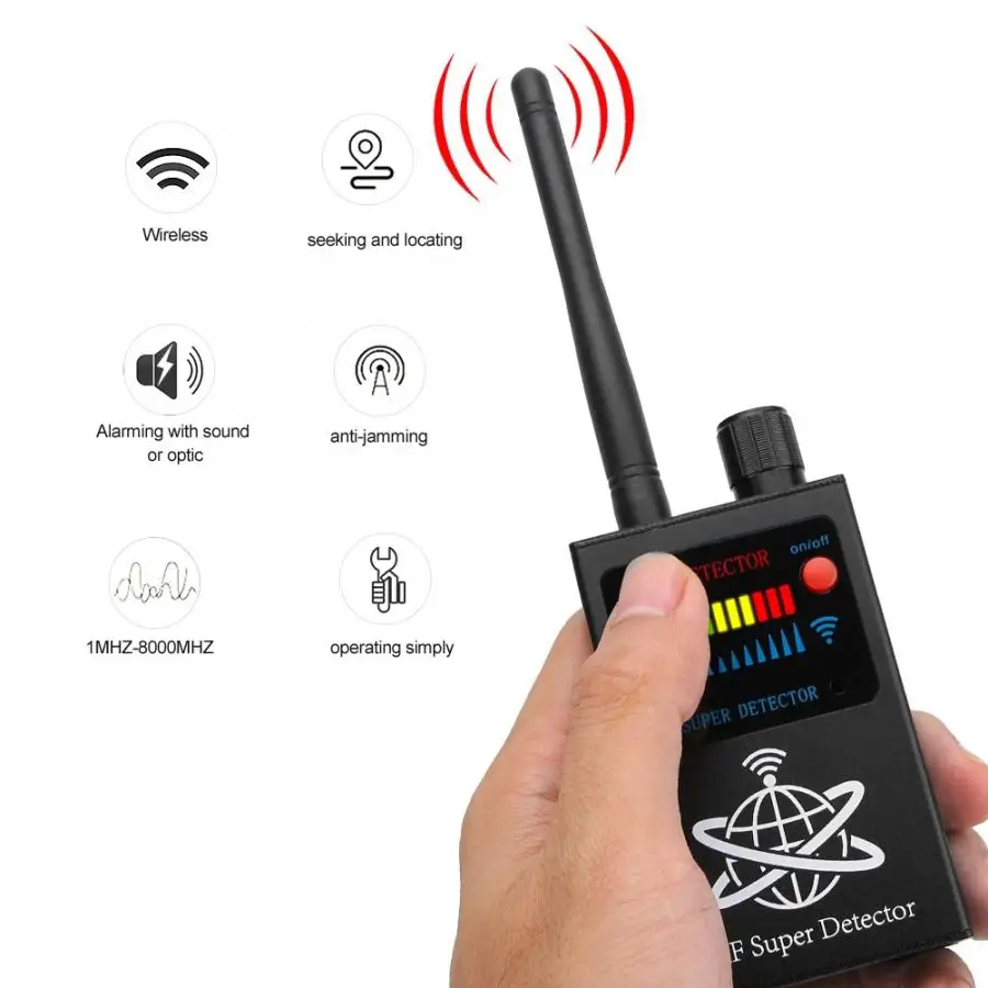 Anti Espionage Multi-Functional Anti-Monitoring Detector Wireless GPS Signal for Positioning
Anti Espionage Multi-Functional Anti-Monitoring Detector Wireless GPS Signal for Positioning