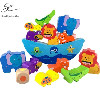 Free Shipping Kids Wooden Animal Balance Blocks Model Building Kits/2019 New Wood Fancy Cognitive Toys Children Blocks Gifts
Free Shipping Kids Wooden Animal Balance Blocks Model Building Kits/2019 New Wood Fancy Cognitive Toys Children Blocks Gifts