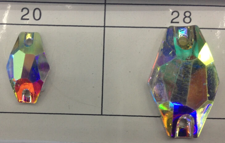 Free shipping~! 50~1000pcs/Lot,13x20mm,17x28mm Hexagon shape crystal AB color Flat Back Sew On Resin stones .
Free shipping~! 50~1000pcs/Lot,13x20mm,17x28mm Hexagon shape crystal AB color Flat Back Sew On Resin stones .