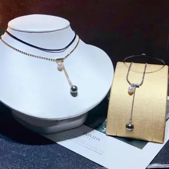 Two Rows HOT CHEAP Necklace Mounting, Black Choker Classical Necklace Setting Finding for Pearls Bead Stone Agate Coral
Two Rows HOT CHEAP Necklace Mounting, Black Choker Classical Necklace Setting Finding for Pearls Bead Stone Agate Coral