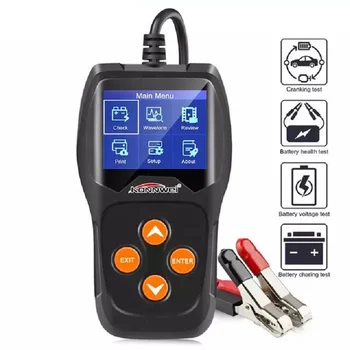 KONNWEI KW600 Auto Battery Analyzer 100 to 2000CCA Car Tester 12V Digital Color Screen Cranking Charging Car Diagnostic 
KONNWEI KW600 Auto Battery Analyzer 100 to 2000CCA Car Tester 12V Digital Color Screen Cranking Charging Car Diagnostic