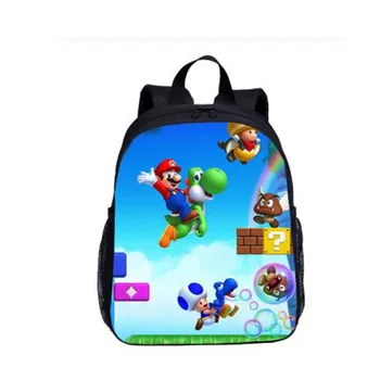 New Kids Bag Kindergarten Children Cartoon Mario School Bags Super Game Backpack Casual Schoolbags Travel Satchel For Boy Girls
New Kids Bag Kindergarten Children Cartoon Mario School Bags Super Game Backpack Casual Schoolbags Travel Satchel For Boy Girls
