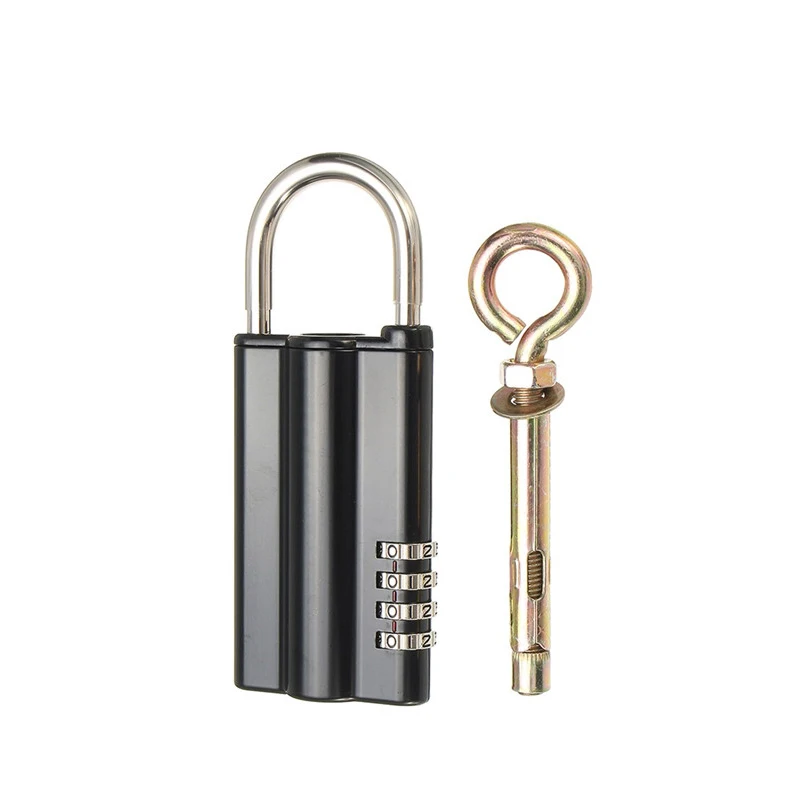 4 Digit Safe Key Box Lock Combination Password Lock Padlock Storage Estate Organizer Home Security(Black)
4 Digit Safe Key Box Lock Combination Password Lock Padlock Storage Estate Organizer Home Security(Black)