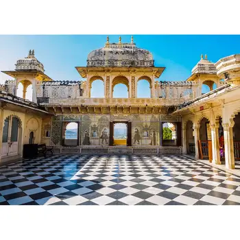 Vintage Building Black and White Grid Floor Photo Background Custom Backdrop Photography Props for Children Portrait Photocall
Vintage Building Black and White Grid Floor Photo Background Custom Backdrop Photography Props for Children Portrait Photocall