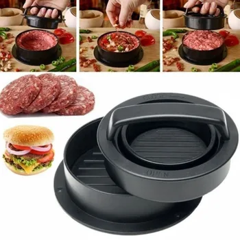 Non-stick Hamburger Burger Press Food-Grade ABS Hamburger Maker Chef Cutlet Mold Meat Beef Press Patty Maker BBQ Meat Tools
Non-stick Hamburger Burger Press Food-Grade ABS Hamburger Maker Chef Cutlet Mold Meat Beef Press Patty Maker BBQ Meat Tools