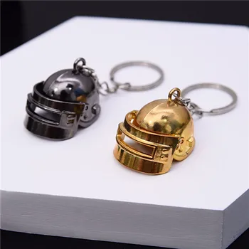 

new Anime Game Playerunknown's Battlegrounds PUBG cosplay Costumes Special Forces Helmet Armor Model Key Chain Keychain key ring