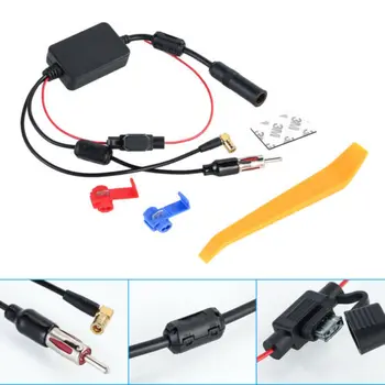New Car Signal Amplifier Practical Creative AM FM DAB+ 3 in 1 Radio Signal Booster
New Car Signal Amplifier Practical Creative AM FM DAB+ 3 in 1 Radio Signal Booster