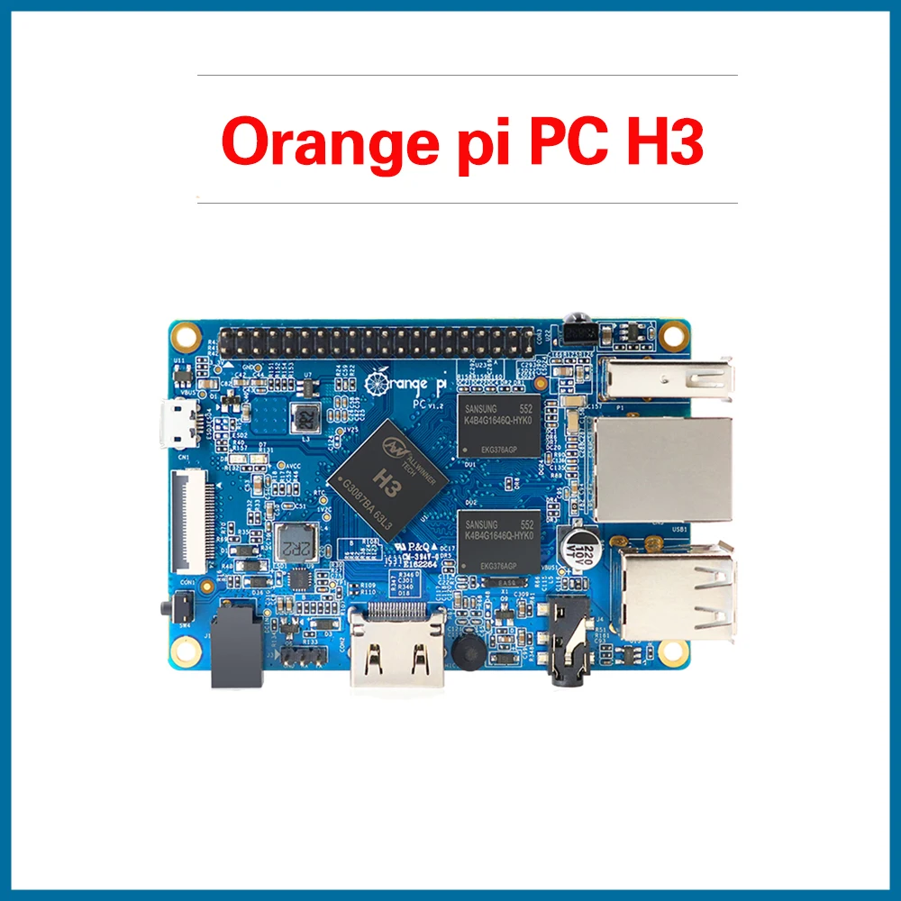 S ROBOT Orange Pi PC H3 Quad-core 1GB Support the Lubuntu linux and android mini PC ORI3
S ROBOT Orange Pi PC H3 Quad-core 1GB Support the Lubuntu linux and android mini PC ORI3