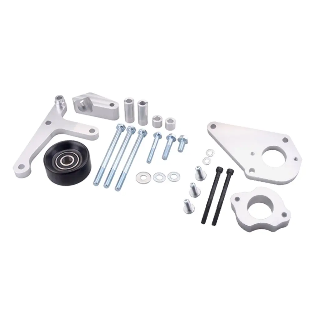 2-in-1 Motor Bracket Alternator Durable Simple Solid Kit for LS Truck Low Mount Power Steering Pump For LSX LS1 LS6
2-in-1 Motor Bracket Alternator Durable Simple Solid Kit for LS Truck Low Mount Power Steering Pump For LSX LS1 LS6