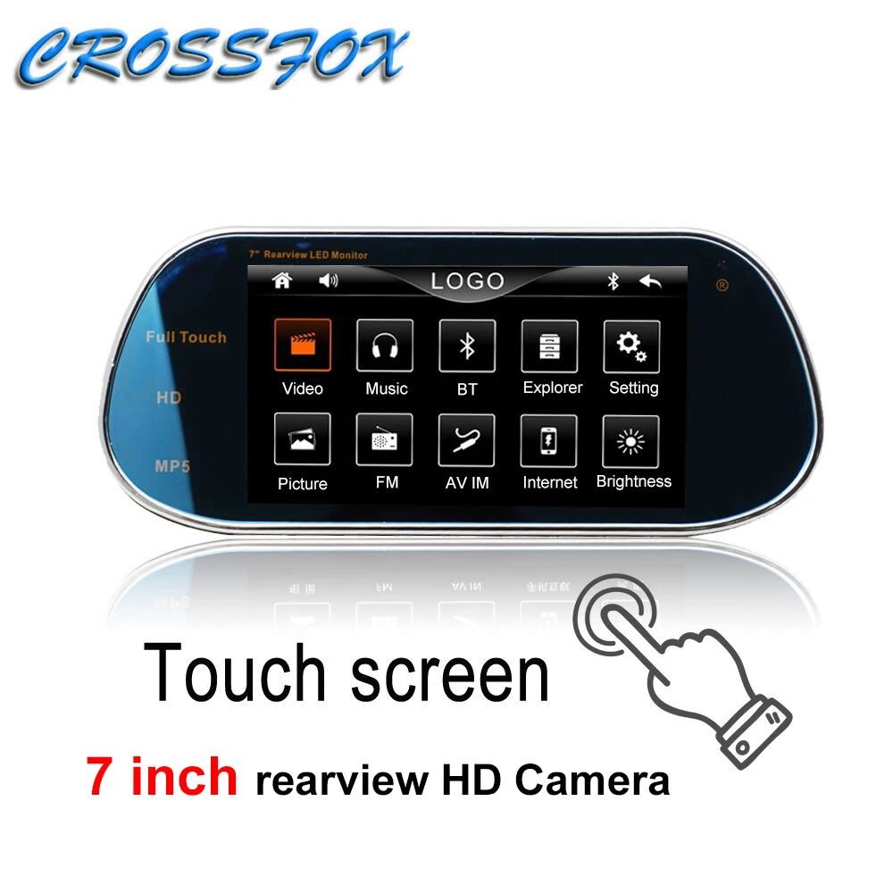 7" Car HD Rearview Mirror Dvr Monitor Rearview with MP5 Bluetooth Video Auto Recorder Parking Assistance LED Night Vision Camera
7" Car HD Rearview Mirror Dvr Monitor Rearview with MP5 Bluetooth Video Auto Recorder Parking Assistance LED Night Vision Camera