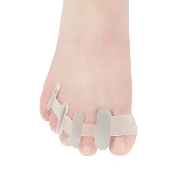 Five-Hole Toe Corrector Separator Care Flip Finger Protector Soft Sub-Toe Thumb Separate Feet Device Cushion Thumb Health Care
Five-Hole Toe Corrector Separator Care Flip Finger Protector Soft Sub-Toe Thumb Separate Feet Device Cushion Thumb Health Care