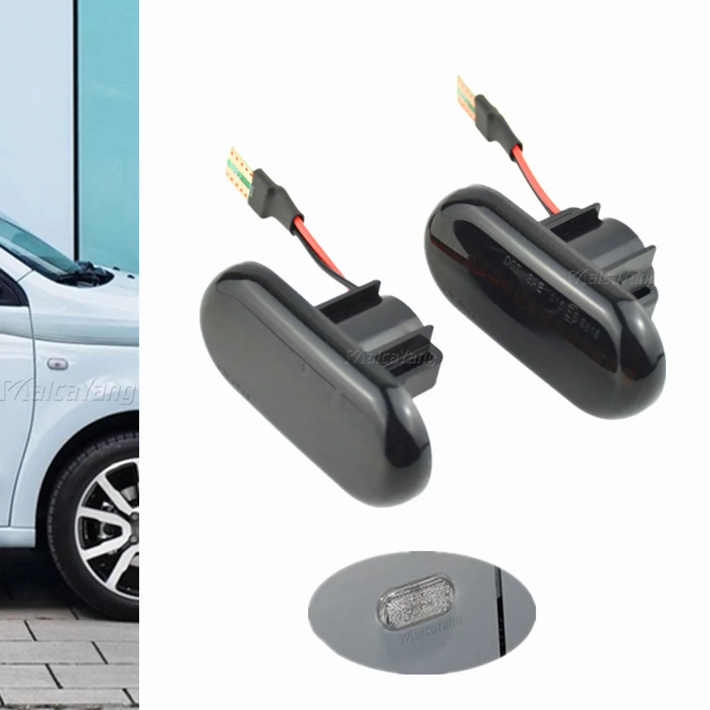 Dynamic Flowing LED Turn Signals Blinker Indicator Side Marker Light For Renault Megane Dacia Duster Dokker Nissan Opel Fortwo 4
Dynamic Flowing LED Turn Signals Blinker Indicator Side Marker Light For Renault Megane Dacia Duster Dokker Nissan Opel Fortwo 4