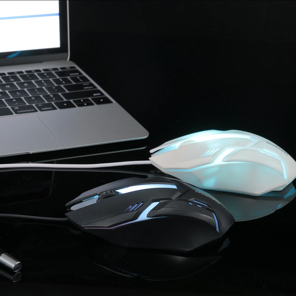 Gaming Backlit Mouse 1200DPI Optical Mouse Symmetrical Design Ergonomic Shape Mouse for Desktop Notebook Computerswhite
Gaming Backlit Mouse 1200DPI Optical Mouse Symmetrical Design Ergonomic Shape Mouse for Desktop Notebook Computerswhite