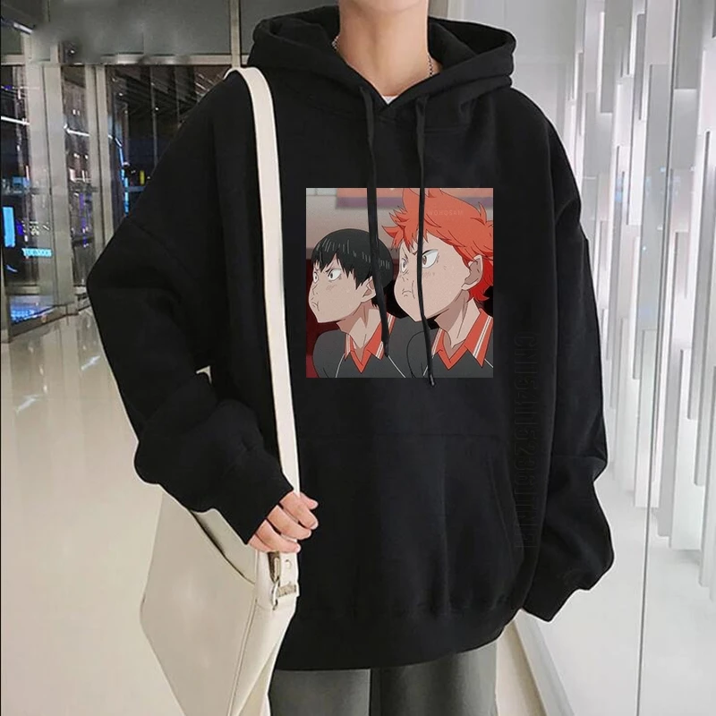 Harajuku Japan Anime Haikyuu Print Hooded Tops Streetwear Cartoon Volleyball Junior Funny Pattern Sweatshirt Oversized Hoodie
Harajuku Japan Anime Haikyuu Print Hooded Tops Streetwear Cartoon Volleyball Junior Funny Pattern Sweatshirt Oversized Hoodie