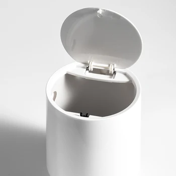 Small Round Plastic Trash Can Wastebasket Garbage Container Bin with Swing Top Lid for Bathrooms Kitchens Home Offices FP889
Small Round Plastic Trash Can Wastebasket Garbage Container Bin with Swing Top Lid for Bathrooms Kitchens Home Offices FP889