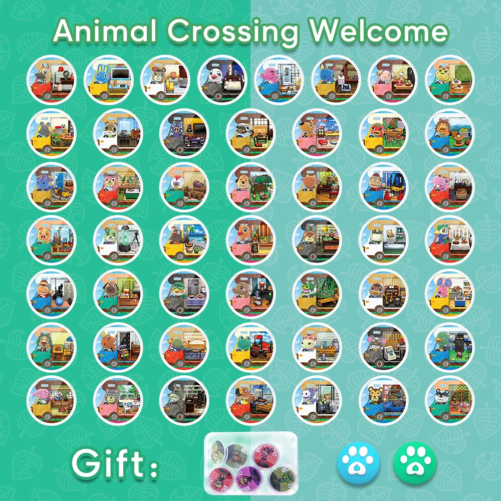 18Pcs 50Pcs Mod-X Nfc Card for Nintend Switch 3DS Animal Crossing Amiibo Card Animal Crossing New Horizons Welcome Amiibo NCF
18Pcs 50Pcs Mod-X Nfc Card for Nintend Switch 3DS Animal Crossing Amiibo Card Animal Crossing New Horizons Welcome Amiibo NCF