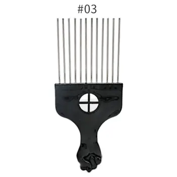 Stainless Steel Wide Tooth Flat Comb Barber Salon Hairstyling Dyeing Coloring Tool Fork Comb 
Stainless Steel Wide Tooth Flat Comb Barber Salon Hairstyling Dyeing Coloring Tool Fork Comb