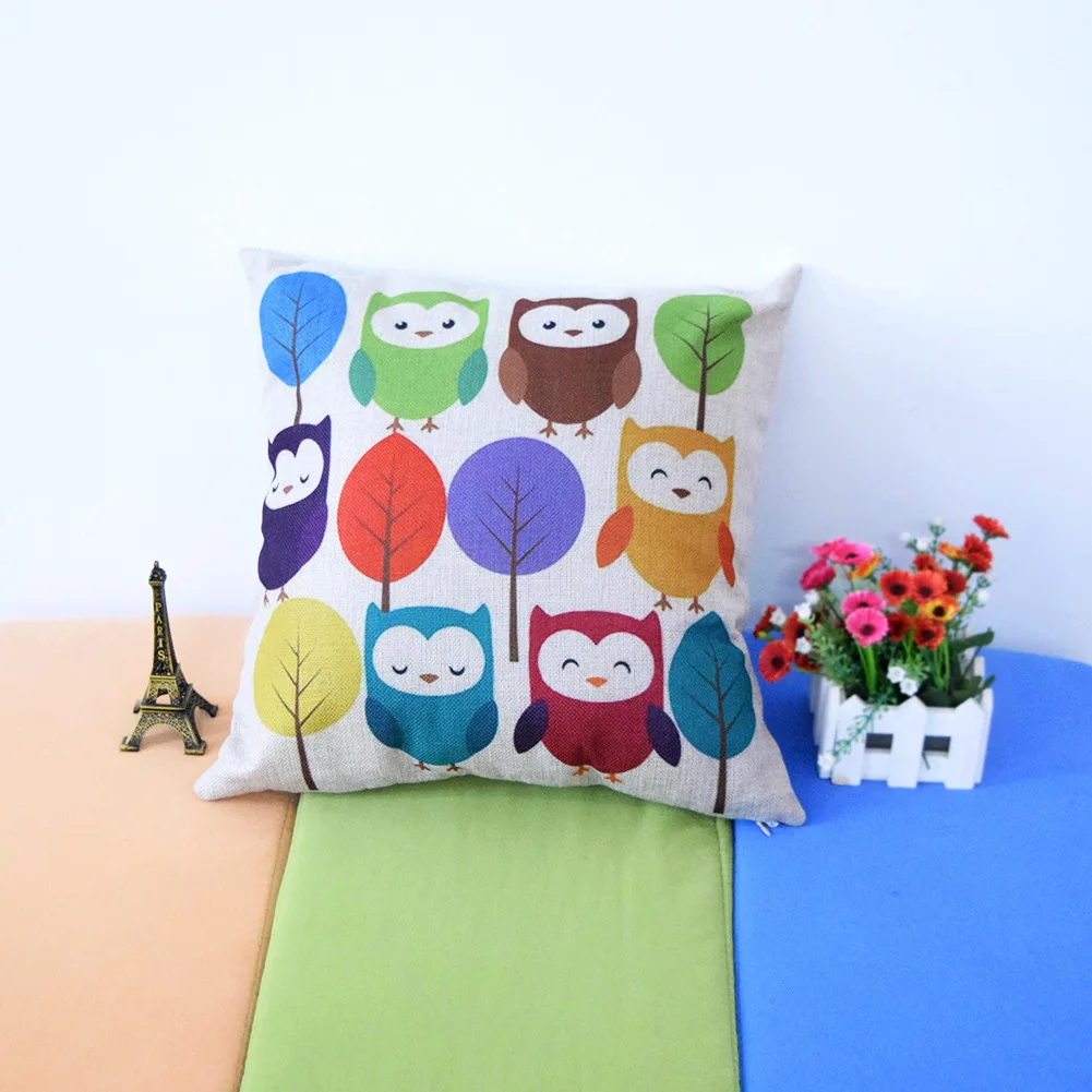 Cartoon 6 Owls Square Throw Pillow Case Print Owlet Cotton Pillowcases Home Decor Bedroom Home Cafe Office Sofa Decoration
Cartoon 6 Owls Square Throw Pillow Case Print Owlet Cotton Pillowcases Home Decor Bedroom Home Cafe Office Sofa Decoration