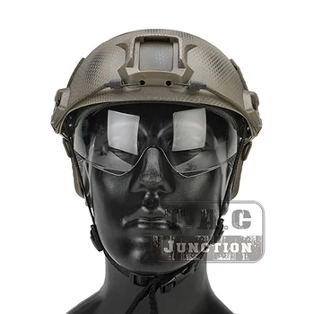 Emerson Tactical BJ Type Helmet Airsoft Fast Bump Jump Combat Lightweight Modular NS OPS Helmet w/ Flip Down Visor + Side Rail
Emerson Tactical BJ Type Helmet Airsoft Fast Bump Jump Combat Lightweight Modular NS OPS Helmet w/ Flip Down Visor + Side Rail