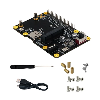 3G/4G & LTE Base HAT to USB Riser Card for Raspberry/Asus Tinker Board/Samsung ARTIK/Rock64 Media/Liber Computer Board
3G/4G & LTE Base HAT to USB Riser Card for Raspberry/Asus Tinker Board/Samsung ARTIK/Rock64 Media/Liber Computer Board