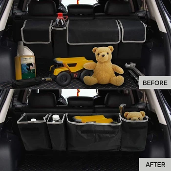 Car Styling SUV Car Organizer Trunk Backseat Storage Bag Automobile Pouch Oxford Automobile Seat Back Organizers Universal
Car Styling SUV Car Organizer Trunk Backseat Storage Bag Automobile Pouch Oxford Automobile Seat Back Organizers Universal