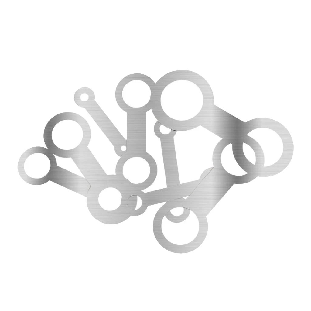 8 Pcs Stainless Steel Saxophone Strict Mat Set Pads Repair Tools Part 8 Pcs Stainless Steel Saxophone Strict Mat Set Pads Repair Tools Part
