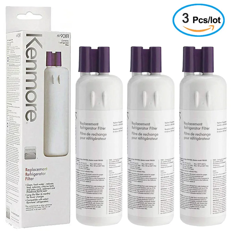Replacement for Kenmore 9081 469081 469930 9930 Replacement Refrigerator Filter 3 Piece
Replacement for Kenmore 9081 469081 469930 9930 Replacement Refrigerator Filter 3 Piece
