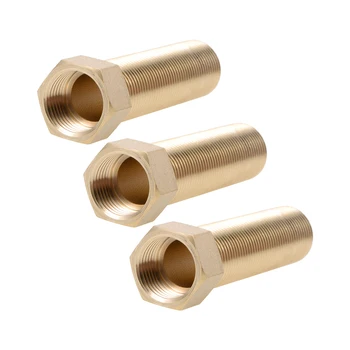 uxcell Brass Threaded Pipe Fitting G1/2 Male x G1/2 Female Hex Bushing Adapter 90mm Length 3pcs
uxcell Brass Threaded Pipe Fitting G1/2 Male x G1/2 Female Hex Bushing Adapter 90mm Length 3pcs