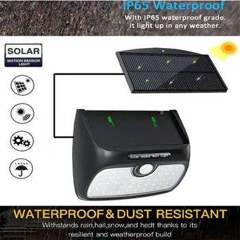 Solar Lighting panels can be separated 900lm Led Solar Light Outdoor Waterproof 3 Modes For Garden Wall Solar
Solar Lighting panels can be separated 900lm Led Solar Light Outdoor Waterproof 3 Modes For Garden Wall Solar