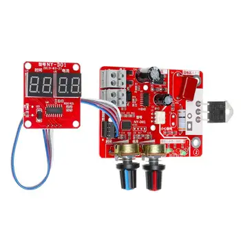 40A/100A Spot Welding Machine Control Board Welder Transformer Controller Board Timing Current Time Current Digital Display
40A/100A Spot Welding Machine Control Board Welder Transformer Controller Board Timing Current Time Current Digital Display