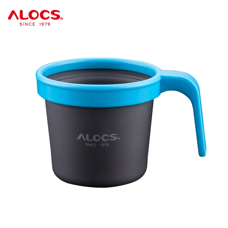 

Alocs TW-403 Outdoor Portable 280ml Camping Water Cup Mug Coffee Cup Teacup Tumbler For Travel Hiking Backpacking