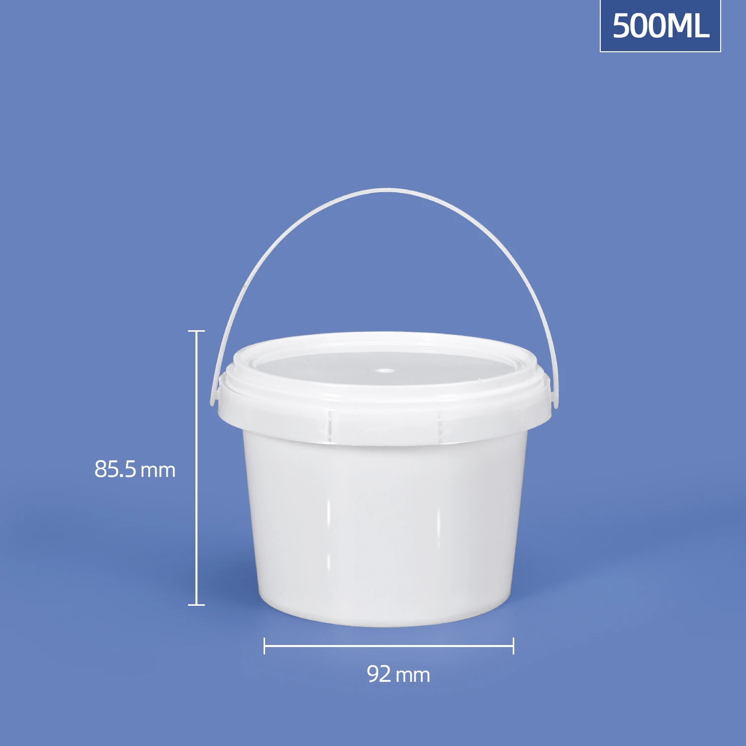 UMETASS 500ML Round Plastic bucket with Lid for Candy Honey Salad Clear Food Packing Container Refillable bottle 10PCS
UMETASS 500ML Round Plastic bucket with Lid for Candy Honey Salad Clear Food Packing Container Refillable bottle 10PCS