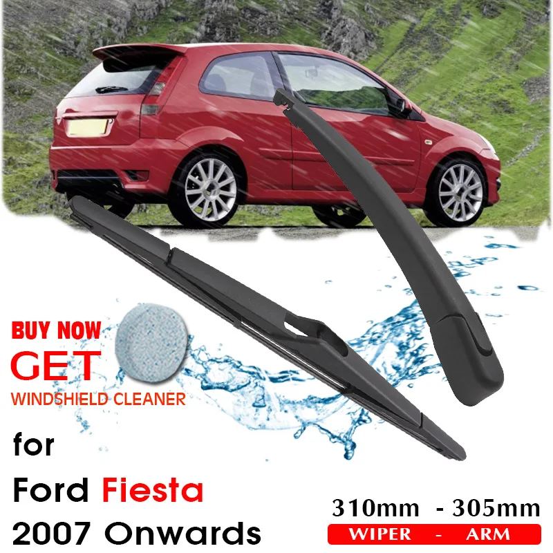 

Car Wiper Blade Rear Back Window Windscreen Windshield Wipers Auto Accessories For Ford For Fiesta Hatchback 310mm 2007 Onwards