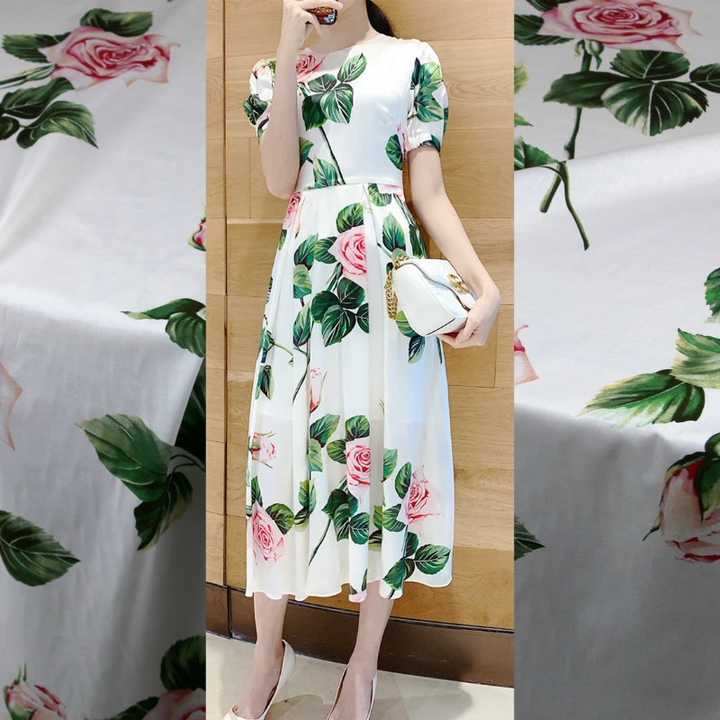 50x145cm rose printed natural cotton fabric cloth material sewing clothing shirt children scarf handmade fabric for dress
50x145cm rose printed natural cotton fabric cloth material sewing clothing shirt children scarf handmade fabric for dress