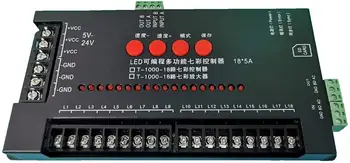 Addressable 9/18 Channel RGB LED Controller Programmable Single Color DC5V-24V Controller SD Card Controller for Single
Addressable 9/18 Channel RGB LED Controller Programmable Single Color DC5V-24V Controller SD Card Controller for Single