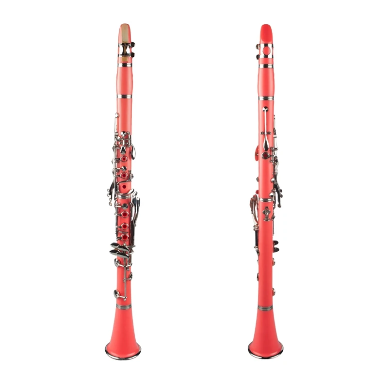 NAOMI ABS B Display Clarinet with 2 Barrel Protector Bracket Pocketbook Mouthpiece 10 Reed and More
NAOMI ABS B Display Clarinet with 2 Barrel Protector Bracket Pocketbook Mouthpiece 10 Reed and More