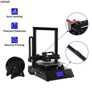 Ortur4 DIY 3D Printer Kit 260*310*305MM Large Printing Size with Industry Linear Rail 1.75mm 0.4mm Nozzle Support Off-line Print
Ortur4 DIY 3D Printer Kit 260*310*305MM Large Printing Size with Industry Linear Rail 1.75mm 0.4mm Nozzle Support Off-line Print