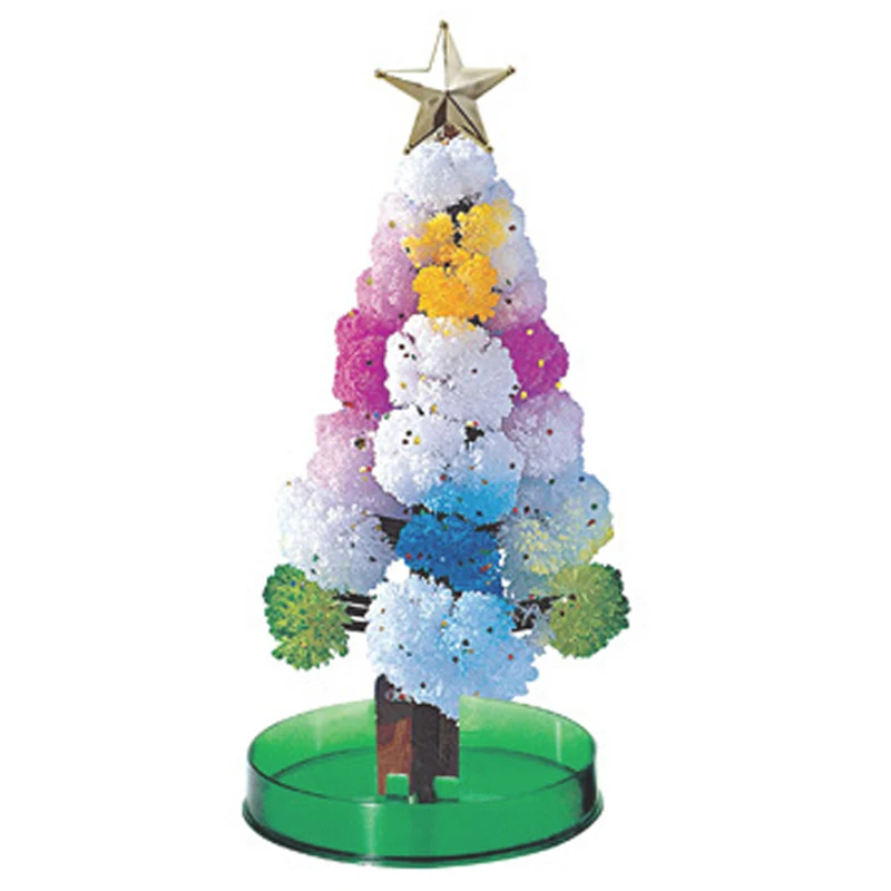 2019 170mm H Colorful DIY Visual Magic Growing Paper Crystals Tree Magic Funny Christmas Trees Baby Novelties Toys For Children
2019 170mm H Colorful DIY Visual Magic Growing Paper Crystals Tree Magic Funny Christmas Trees Baby Novelties Toys For Children